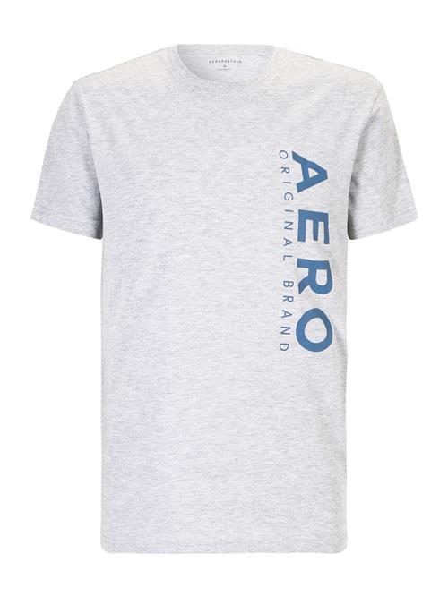 AÉROPOSTALE Bluser & t-shirts  blå / grå-meleret