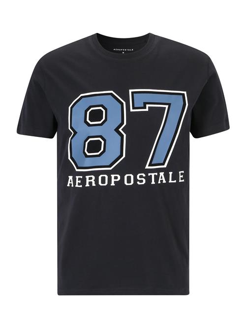 AÉROPOSTALE Bluser & t-shirts  dueblå / sort / hvid