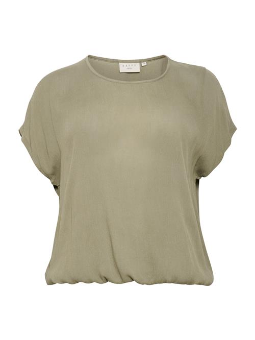 Se KAFFE CURVE Bluse 'Ami Stanley'  khaki ved About You