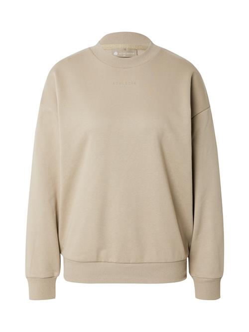 Athlecia Sportsweatshirt 'Naomi'  beige / sort