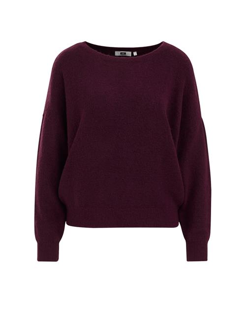 Se WE Fashion Pullover  bordeaux / mørkerød ved About You