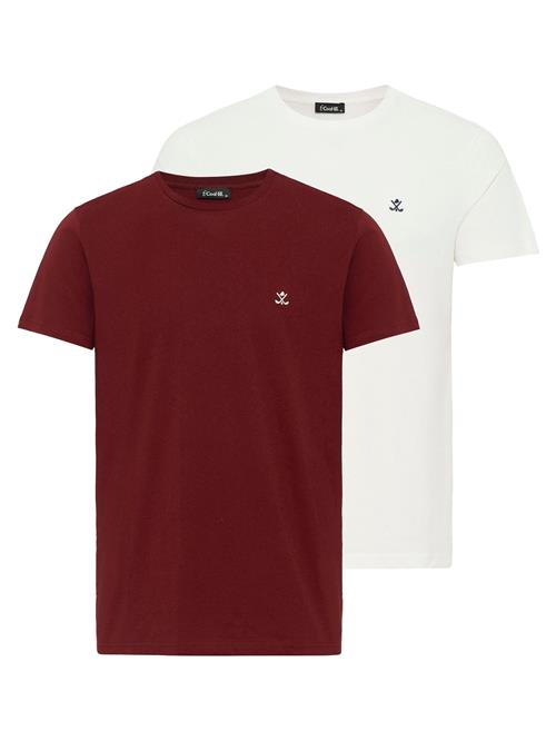 Cool Hill Bluser & t-shirts  bordeaux / hvid