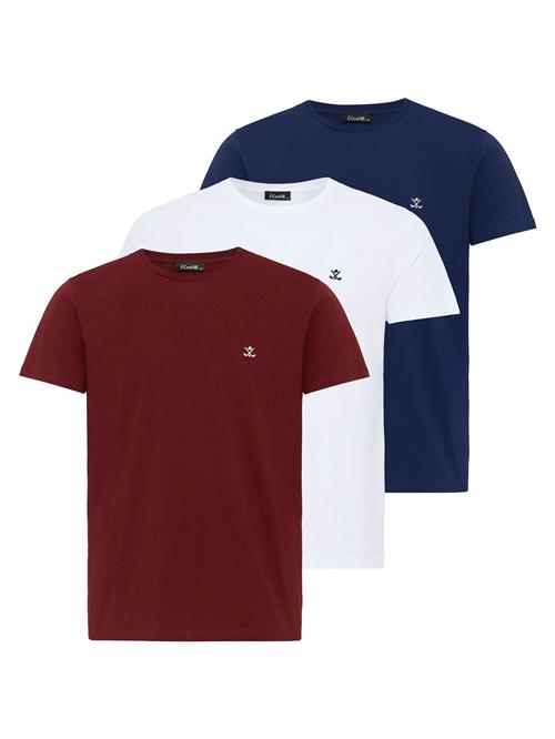 Cool Hill Bluser & t-shirts  navy / bordeaux / hvid