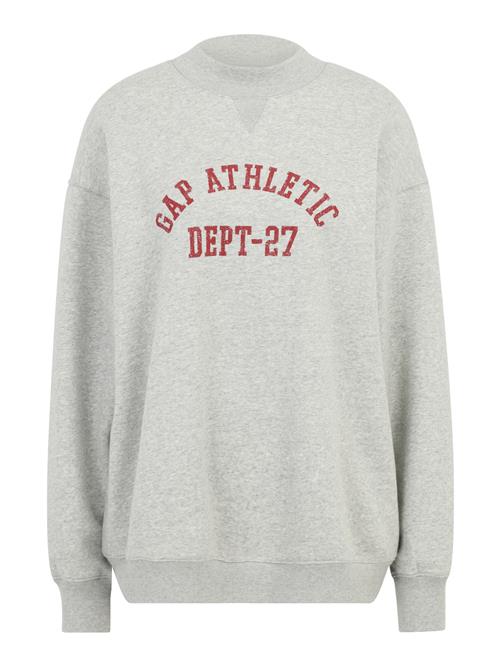 Se Gap Tall Sweatshirt  grå-meleret / mørkerød ved About You