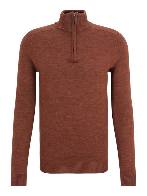 Bruun & Stengade Pullover 'Pelle'  kastaniebrun