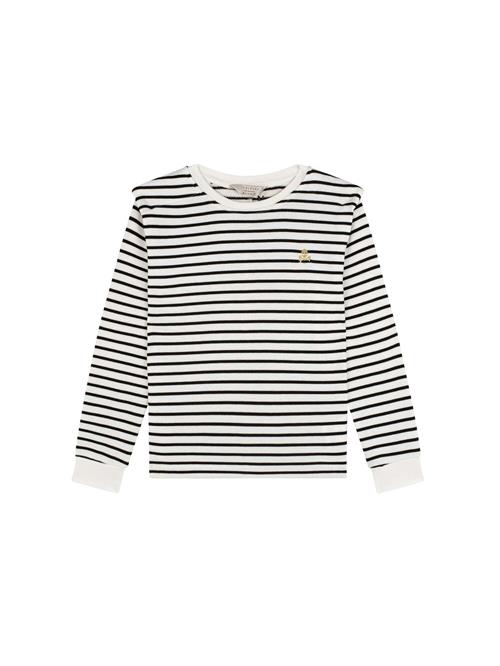 Scalpers Sweatshirt 'Nautic'  sort / offwhite