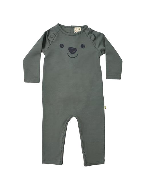 Se Milk & Muffin Overall 'BEAR'  khaki / mørkegrøn / sort ved About You