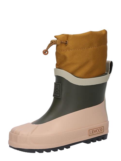 Liewood Snowboots 'Isaac'  nude / ecru / cognac / oliven