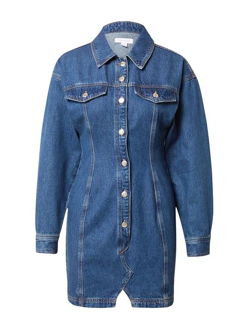 TOPSHOP Blusekjole  blue denim