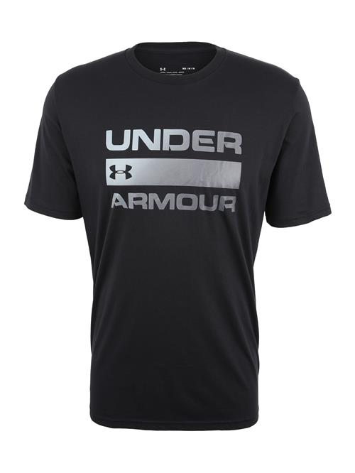 UNDER ARMOUR Funktionsskjorte 'Team Issue'  sort / sølv