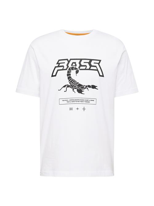 BOSS Bluser & t-shirts 'TeScorpion'  sort / hvid