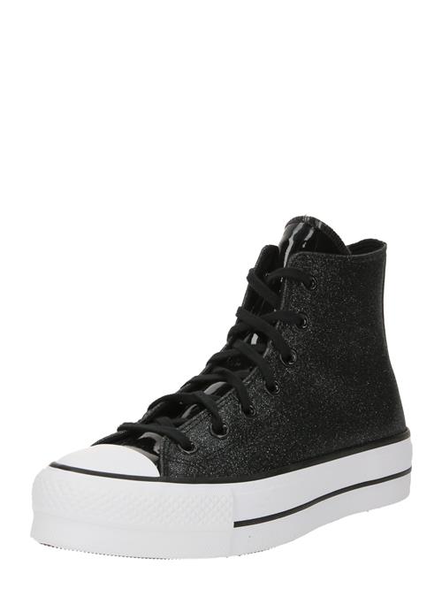 CONVERSE Sneaker high 'CHUCK TAYLOR ALL STAR LIFT'  sølvgrå / sort