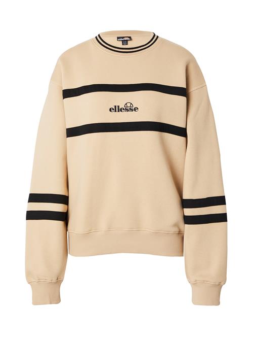 Se ELLESSE Sweatshirt 'Marchi'  lysebeige / sort ved About You