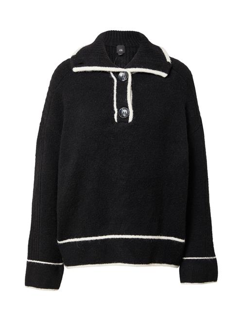 Se River Island Pullover  sort / hvid ved About You