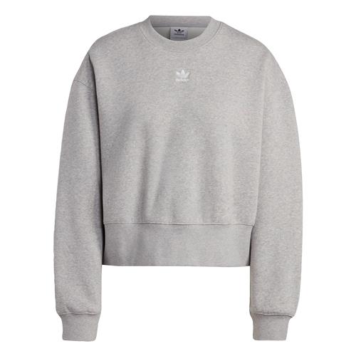 ADIDAS ORIGINALS Sweatshirt 'Adicolor Essentials Crew'  grå-meleret / hvid