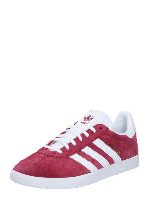 ADIDAS ORIGINALS Sneaker low 'Gazelle'  merlot / hvid