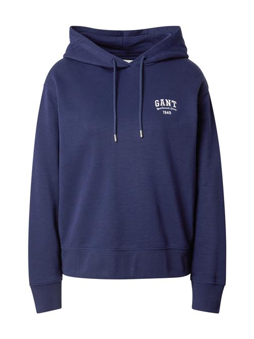 GANT Sweatshirt  navy / hvid