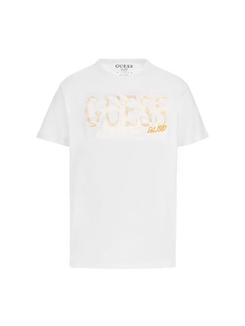 Se GUESS Bluser & t-shirts  beige / guld / hvid ved About You