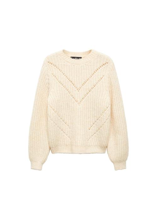 MANGO Pullover 'Gatito'  beige