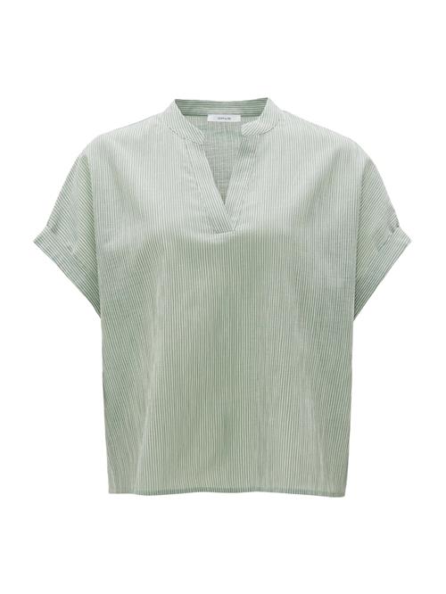 OPUS Bluse 'Flandra'  khaki / mint