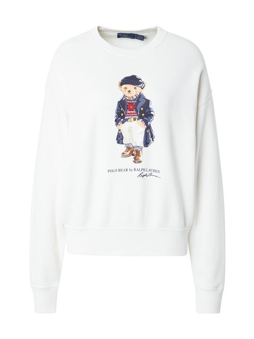 Polo Ralph Lauren Sweatshirt  beige / mørkeblå / rød / offwhite