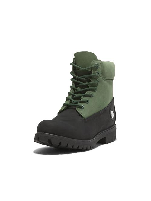 TIMBERLAND Snørestøvler  grøn / sort