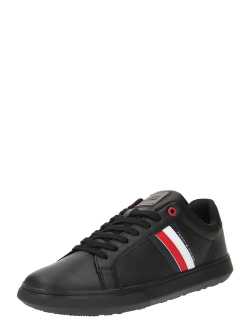 TOMMY HILFIGER Sneaker low 'Essential'  navy / rød / sort / hvid