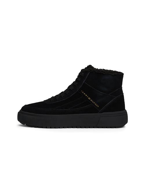 Se TOMMY HILFIGER Sneaker high  guld / sort ved About You