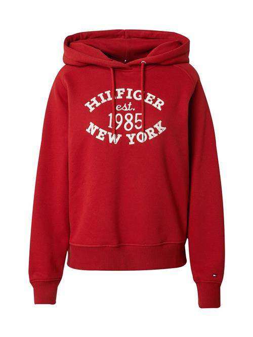 Se TOMMY HILFIGER Sweatshirt  rød / hvid ved About You