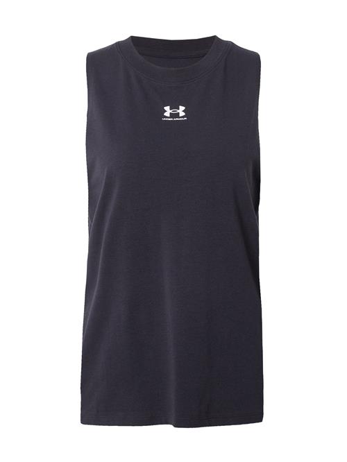 Se UNDER ARMOUR Sportsoverdel 'Campus'  sort / hvid ved About You