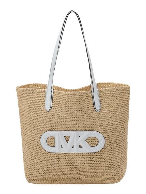 MICHAEL Michael Kors Shopper 'ELIZA'  cappuccino / hvid