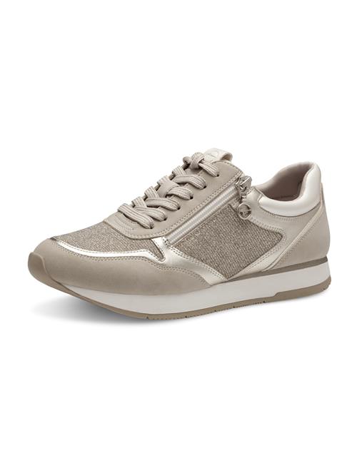 Se Tamaris Sneaker low  beige / sølv ved About You