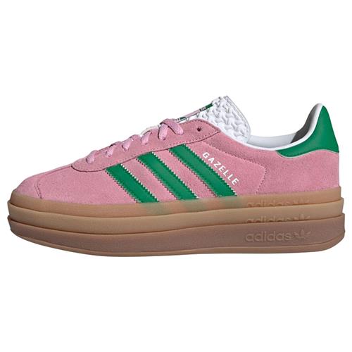 Se ADIDAS ORIGINALS Sneaker low 'Gazelle Bold'  mørkegrøn / gammelrosa ved About You