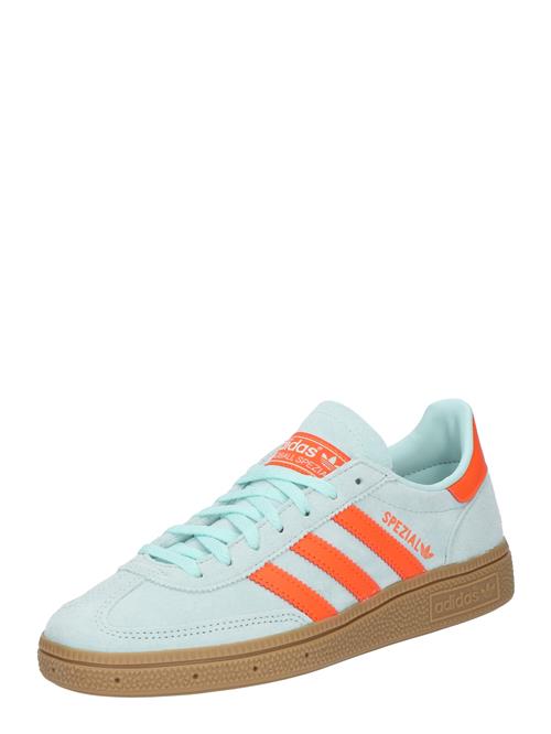 Se ADIDAS ORIGINALS Sneaker low 'Handball Spezial'  himmelblå / mørkeorange ved About You