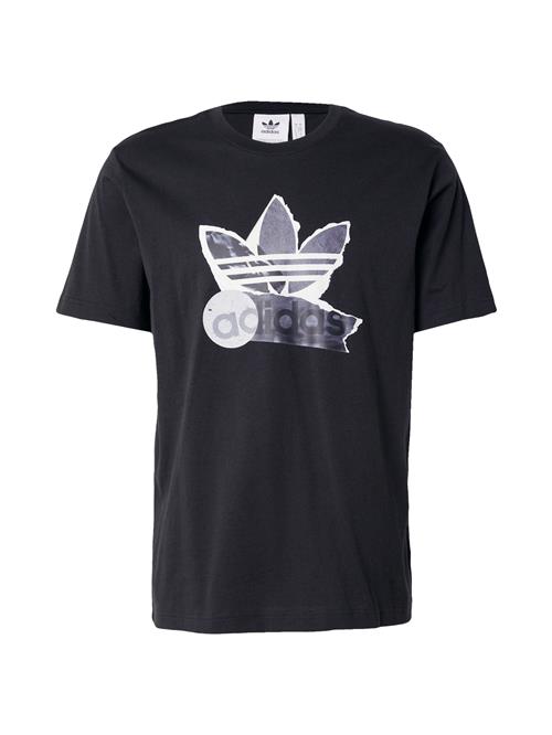 Se ADIDAS ORIGINALS Bluser & t-shirts  grafit / mørkegrå / sort / hvid ved About You