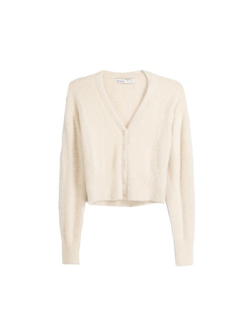 Se Bershka Cardigan  ecru ved About You