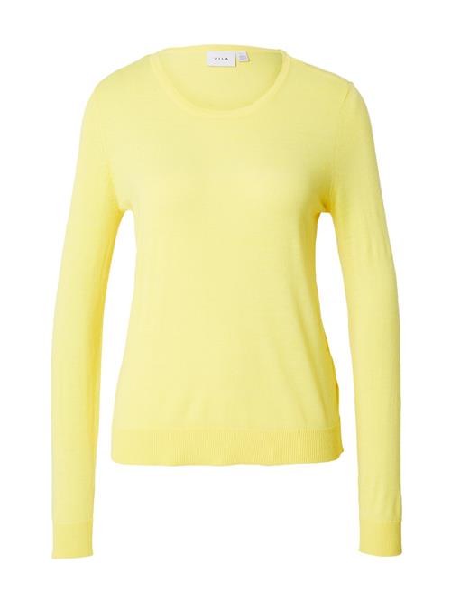 Se VILA Pullover 'ABELLA'  citrongul ved About You