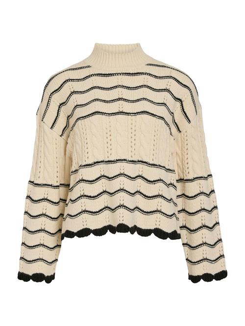 Se VILA Pullover  creme / sort ved About You