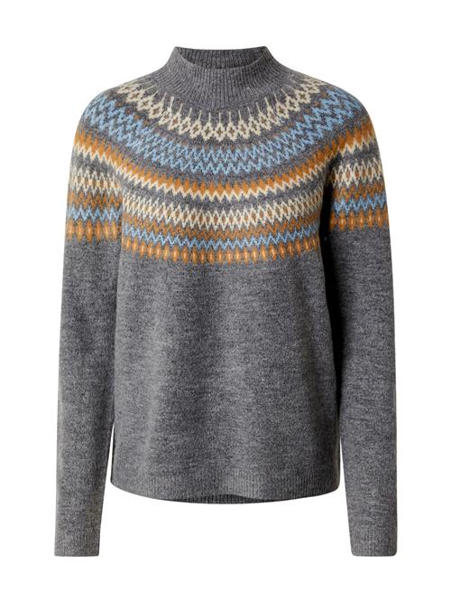 Se ONLY Pullover 'ONLAMELIA'  lysebeige / turkis / brun / grå-meleret ved About You