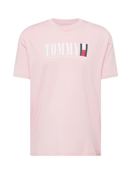 Se Tommy Jeans Bluser & t-shirts  navy / pink / rød / offwhite ved About You