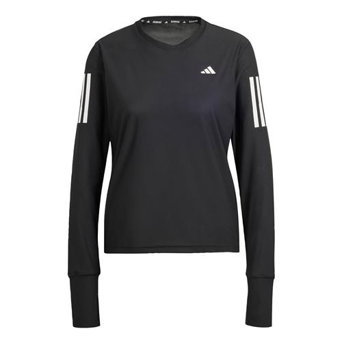 ADIDAS PERFORMANCE Funktionsbluse 'Own The Run'  sort / hvid