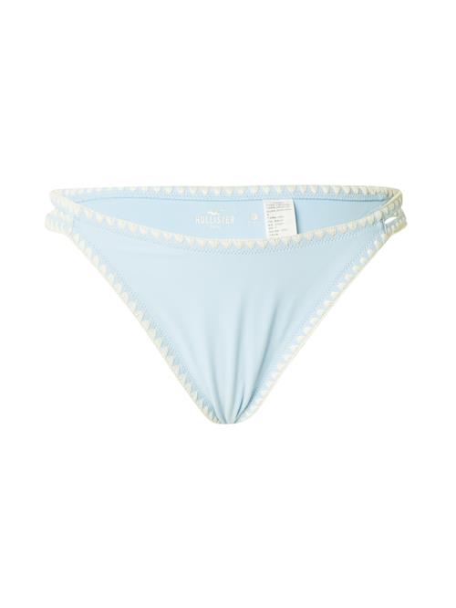 HOLLISTER Bikinitrusse  lyseblå / hvid