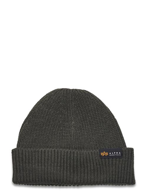 Se Alpha Industries Dockers Beanie Alpha Industries Khaki ved Booztlet