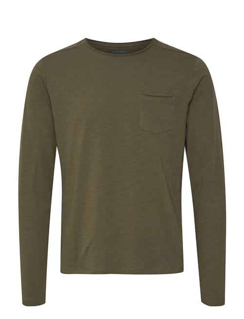 Bhnicolai Tee L.s. Blend Khaki