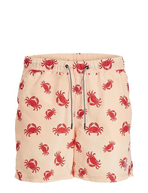 Jack & Jones Jpstfiji Jjswim Aop Ss24 Ly Jnr Jack & J S Red