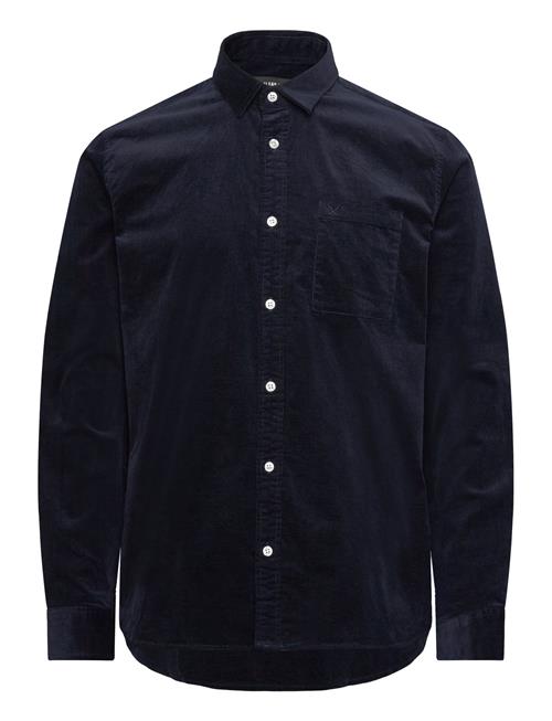 Clean Cut Copenhagen Jeppe Corduroy Shirt Clean Cut Copenhagen Navy