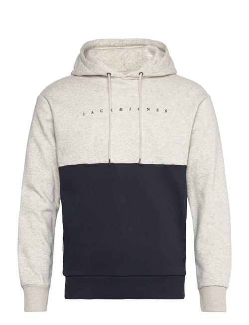 Jack & Jones Jjstar Jj Blocked Sweat Hood Jack & J S Beige