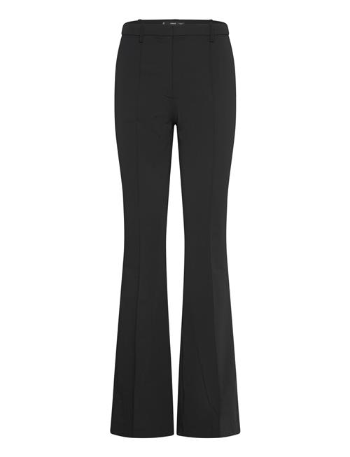 Mango Straight Suit Trousers Mango Black