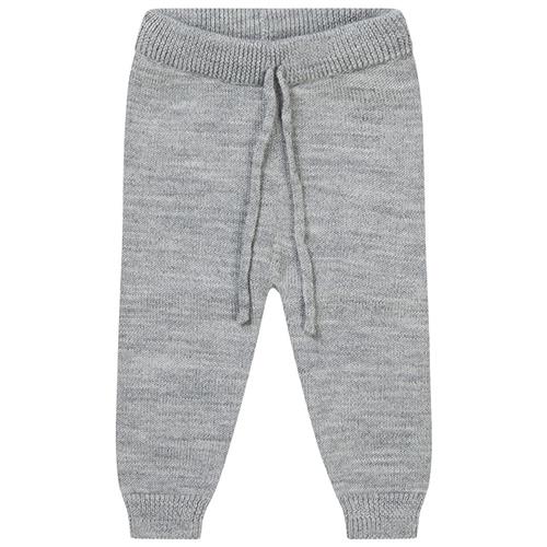Se Flöss Juno Strikkede Bukser Gråmeleret 74 cm  Grå  74 cm  Unisex ved Babyshop