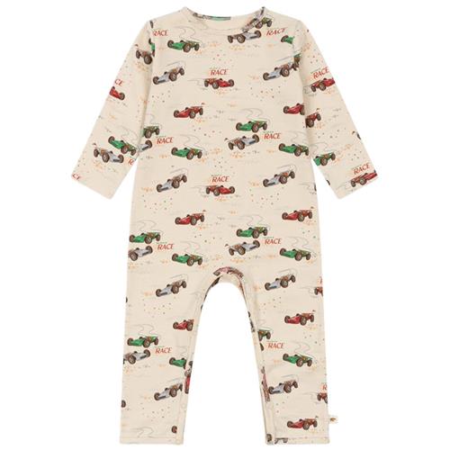 Konges Sløjd Basic Onesie Gots - Grand Prix | Beige | 12 months